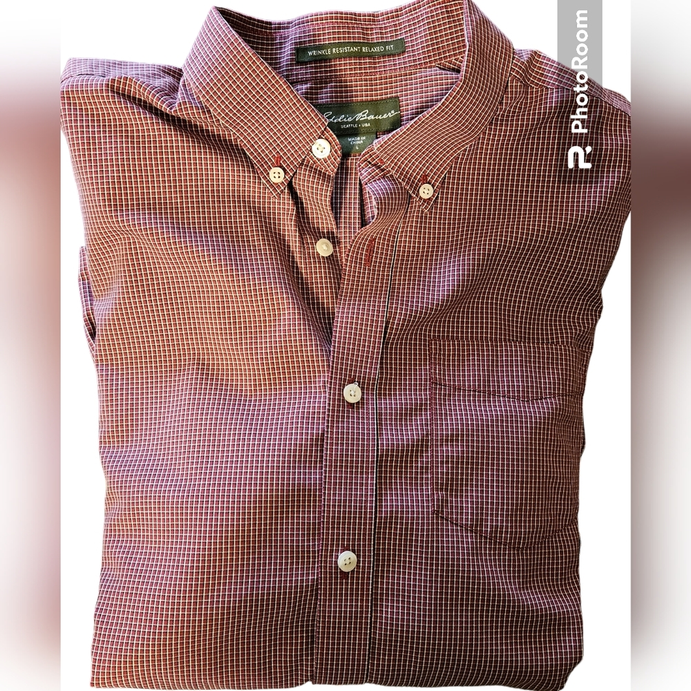 Eddie Bauer men's button down size large. - Picture 4 of 6